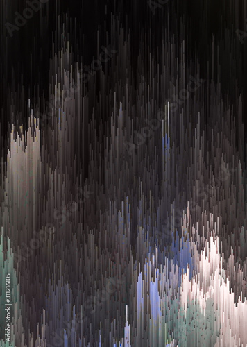 Glitch background for your design