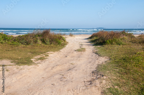 beach and sea