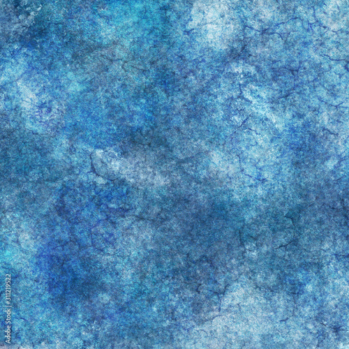 Blue Abstract Marble Background Illustration