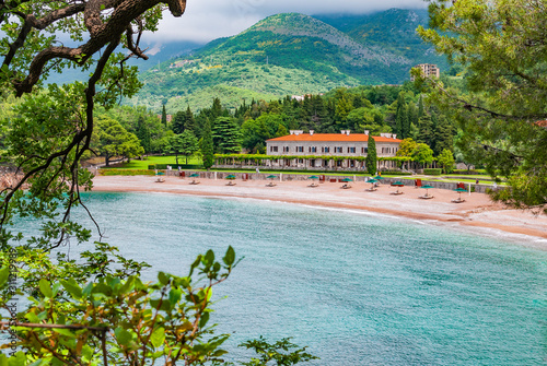 Bild auf Leinwand Sveti Stefan
