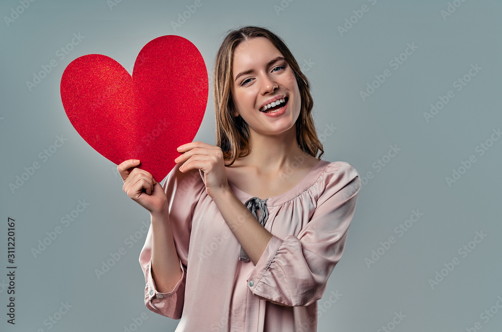 Loving couple on valentines day Loving couple on valentines day