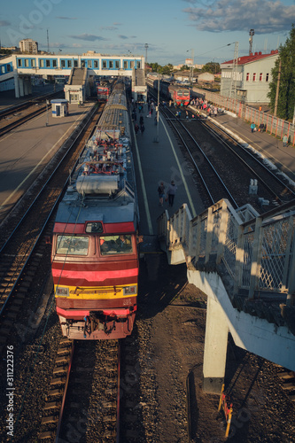シベリア鉄道のキーロフ駅
