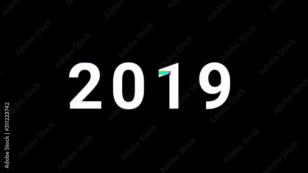 2020 new year dynamic transition abstract concept. Futuristic rendered animation with modern noise glitch effect. 2020 new year dynamic transition abstract concept. Futuristic rendered animation with modern noise glitch effect.