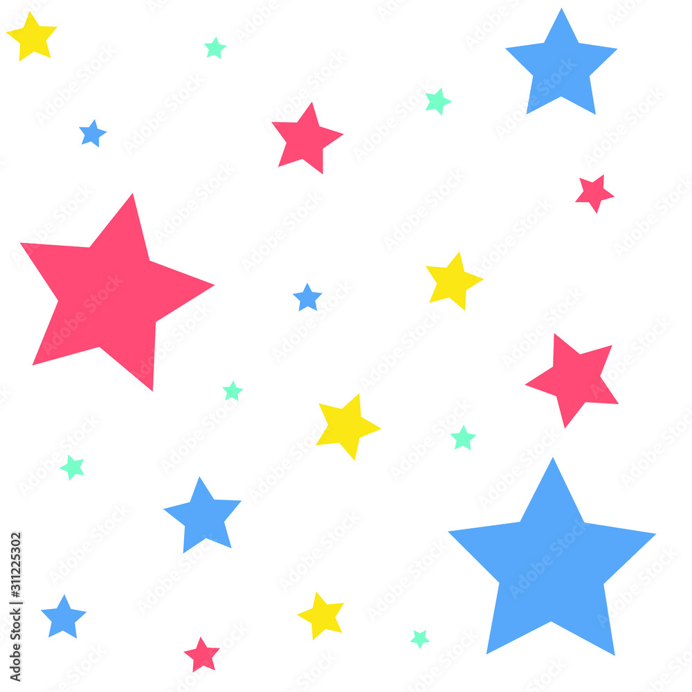 colorful stars seamless background colorful stars seamless background