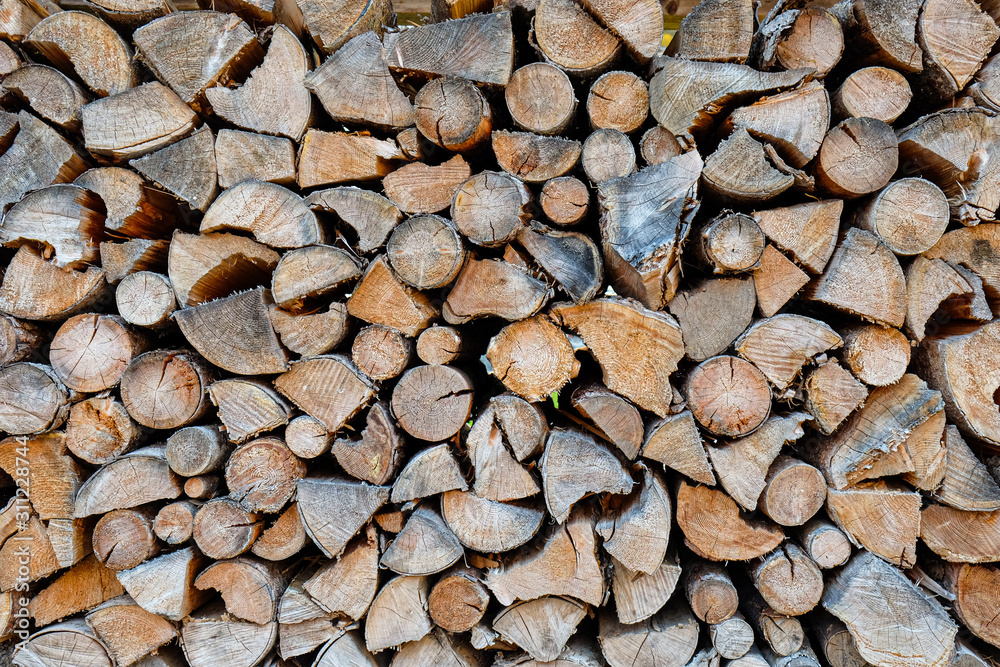 Stock of beautiful firewood texture Stock of beautiful firewood texture