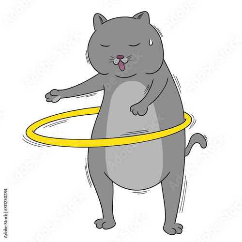 HulahoopCat