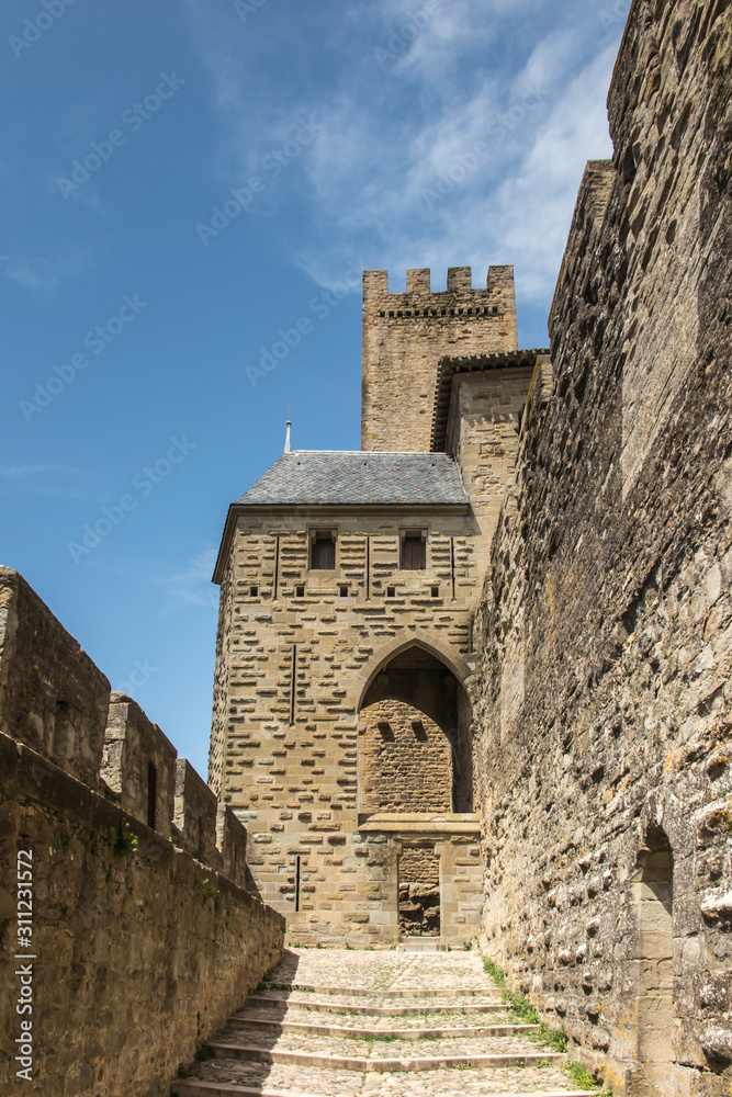 Carcasson fortificated castle is a UNESCO world heritage site,