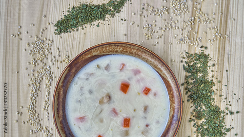 Gerstensuppe photo