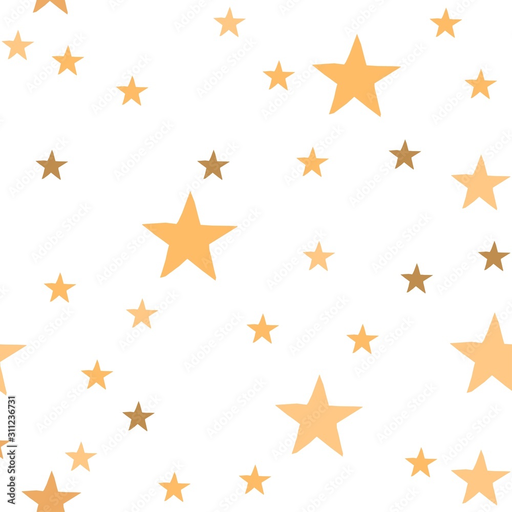 Cute Seamless Star Pattern