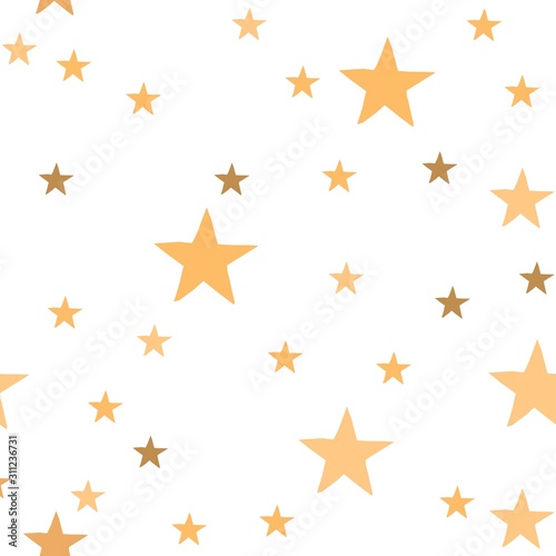 Cute Seamless Star Pattern