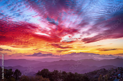 Fototapeta Naklejka Na Ścianę i Meble -  Amazing mountain landscape