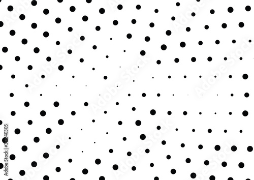 Abstract halftone dotted background. Futuristic grunge pattern, dot and circles.  Vector modern optical pop art texture for posters, sites, business cards, cover, postcards, labels, stickers layout.