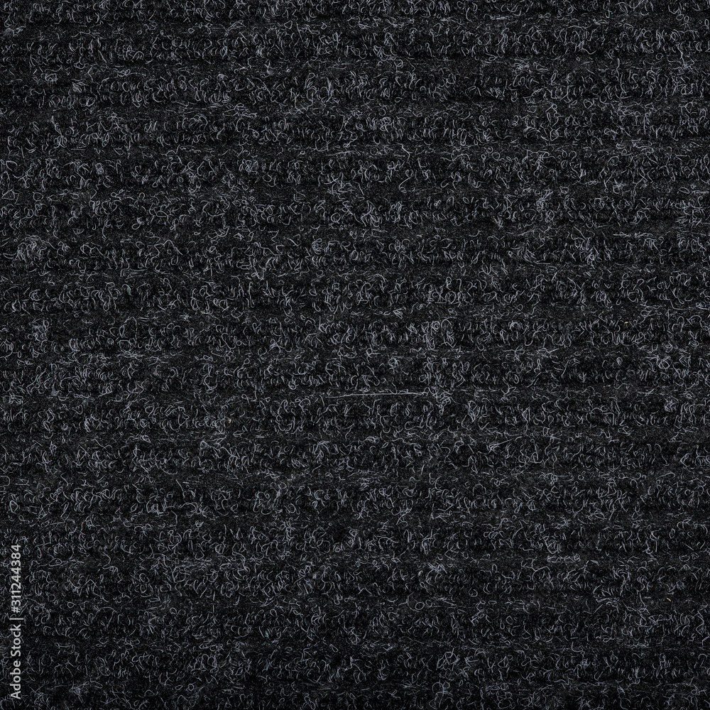 Fototapeta premium foot Mat on white background