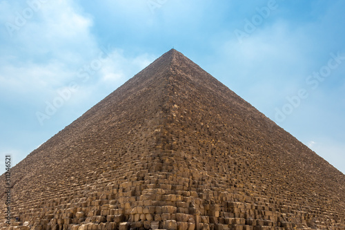 The Enormous Great Pyramid of Egypt  a 6-Million-Ton Ancient Wonder in Cairo