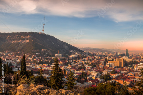 Tbilisi city view