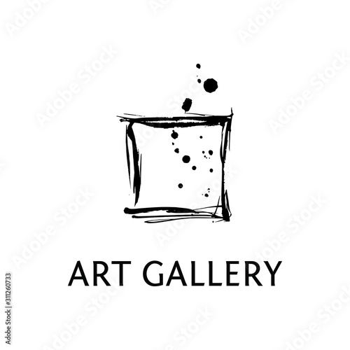 Logo for an art gallery