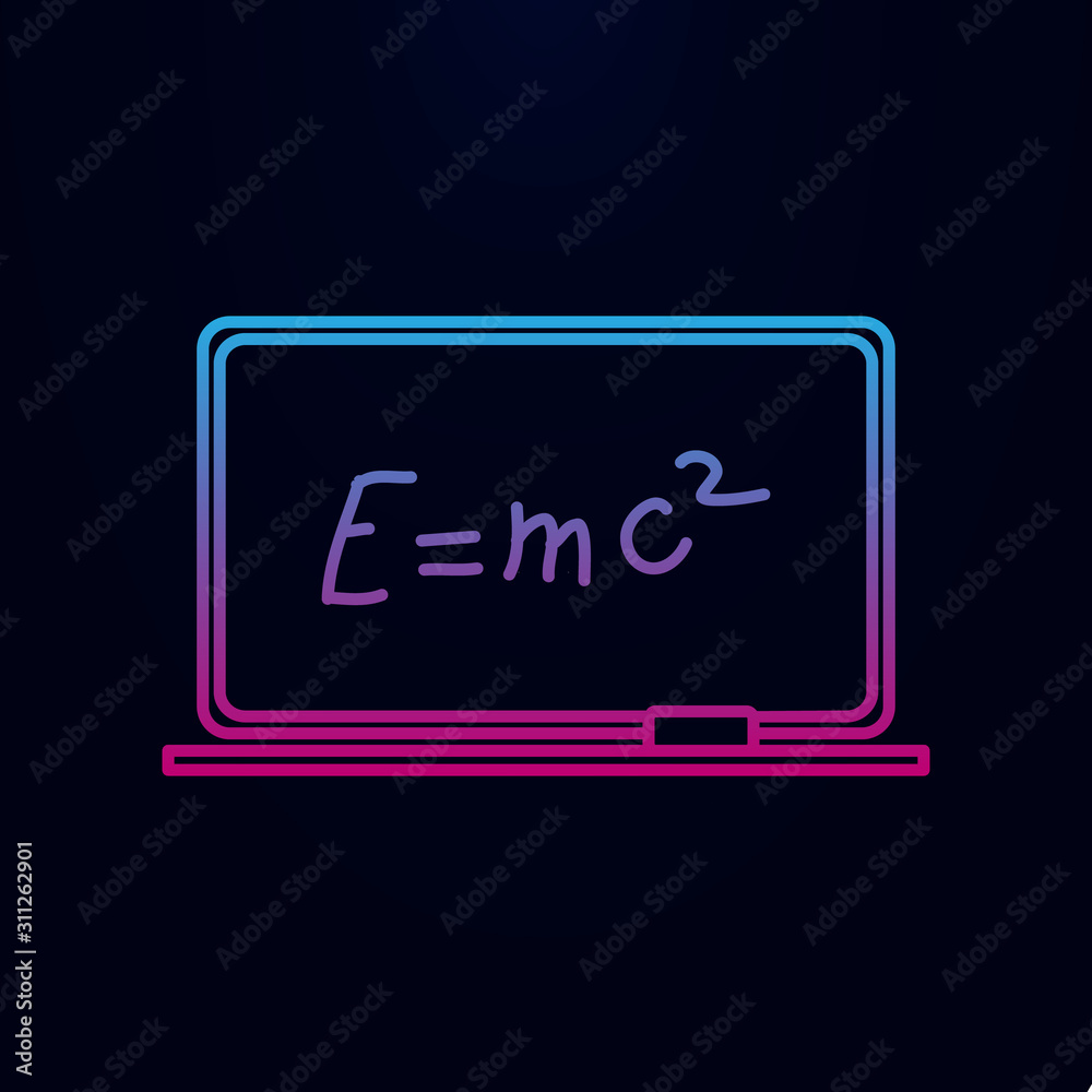 Laptop with doodle and text nolan icon. Simple thin line, outline vector of sciense icons for ui and ux, website or mobile application Laptop with doodle and text nolan icon. Simple thin line, outline vector of sciense icons for ui and ux, website or mobile application