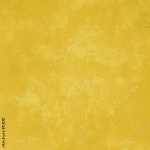 yellow background with vintage grunge background texture design, old faded paper, distressed worn texture