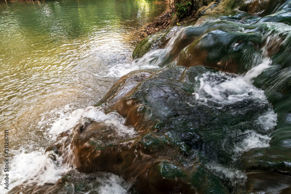 Hot Springs background Krabi Thailand. Hot Springs background Krabi Thailand.