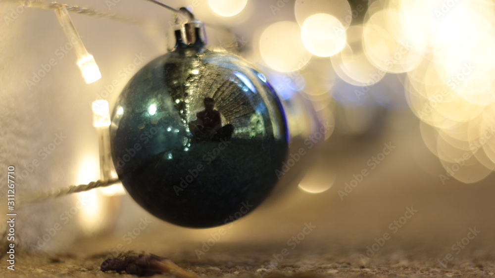 Xmas Ball Before the new year light Xmas Ball Before the new year light