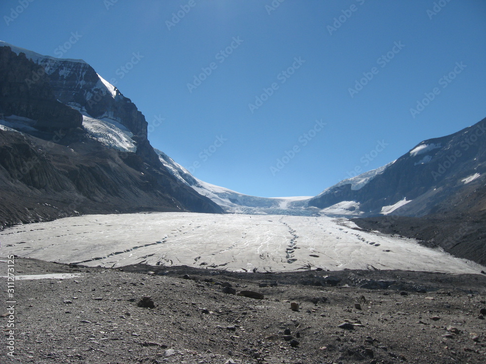Fototapeta premium Athabasca Glacier, Jasper National Park, Alberta