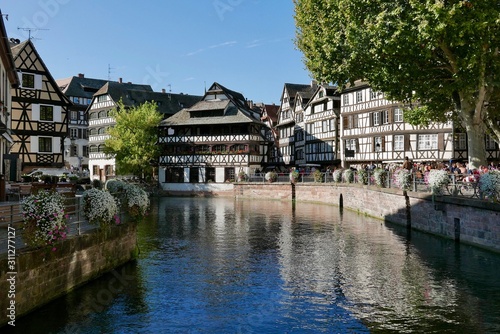 Petit France area in Strasbourg