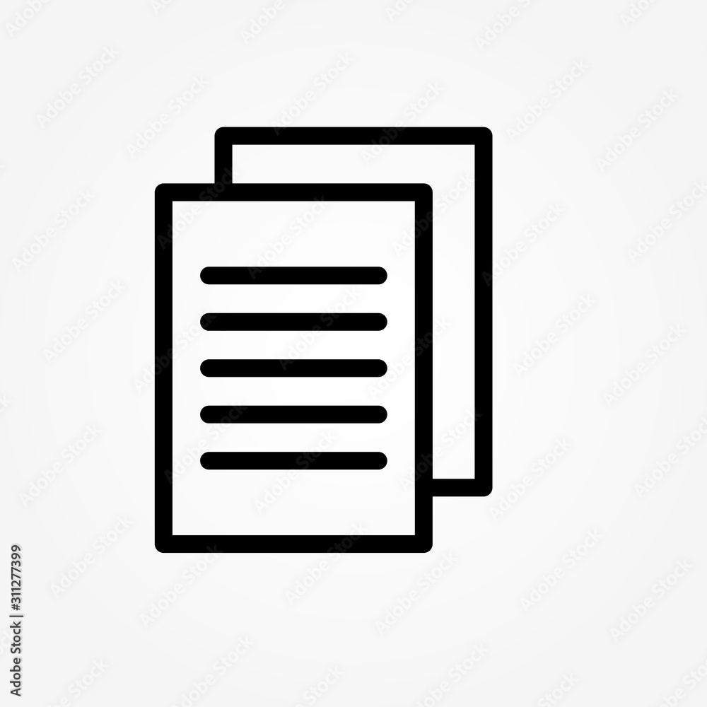 Text documents sign icon design Text documents sign icon design