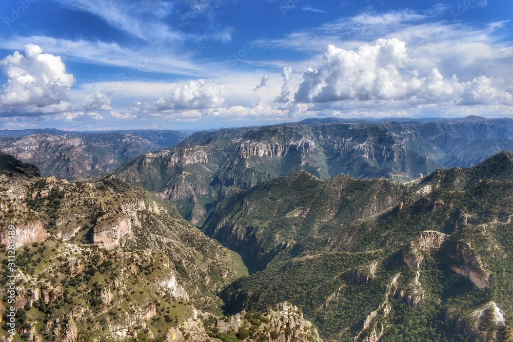 view of mountains