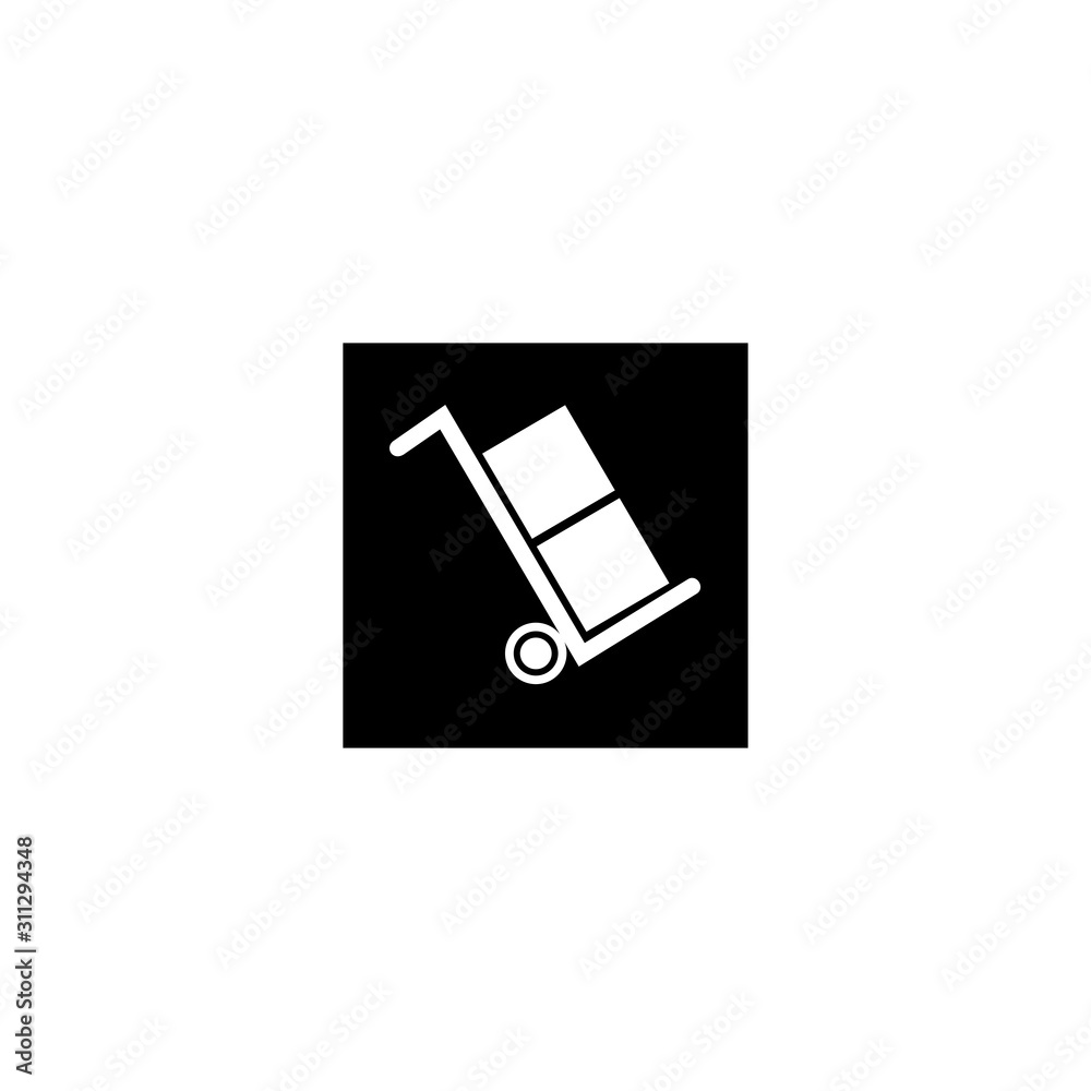 use the trolley sign icon vector design symbol use the trolley sign icon vector design symbol