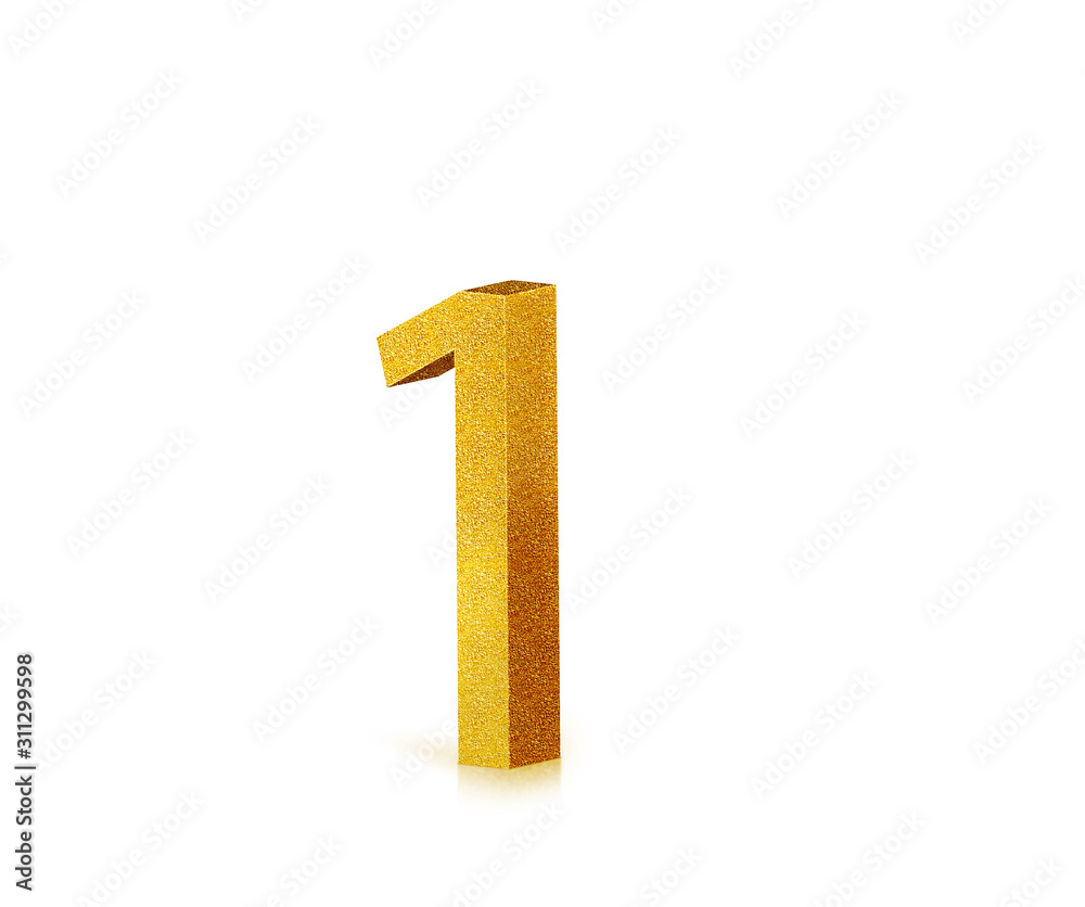 GOLDEN ALPHABETIC LETTERS A TO Z AND NUMBERS 1 TO 0 3D ILLUSTRATION GOLDEN NUMBER 1 GOLDEN ALPHABETIC LETTERS A TO Z AND NUMBERS 1 TO 0 3D ILLUSTRATION GOLDEN NUMBER 1