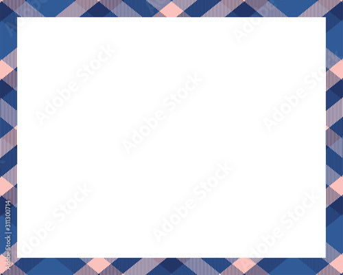 Rectangle borders and Frames vector. Border pattern geometric vintage frame design.