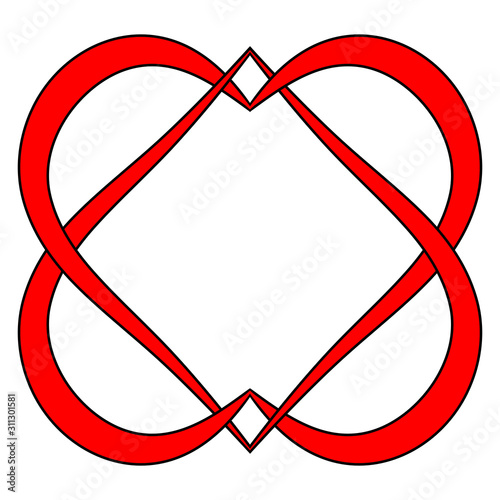 two hearts logo marriage Ag...