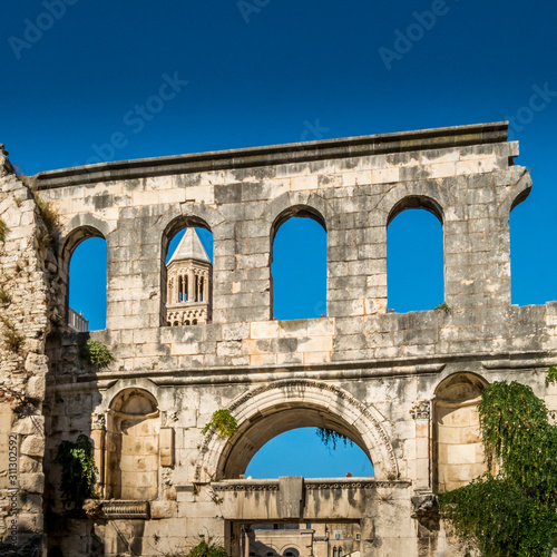 View of the city of Split, Croatia.September, 17, 2019