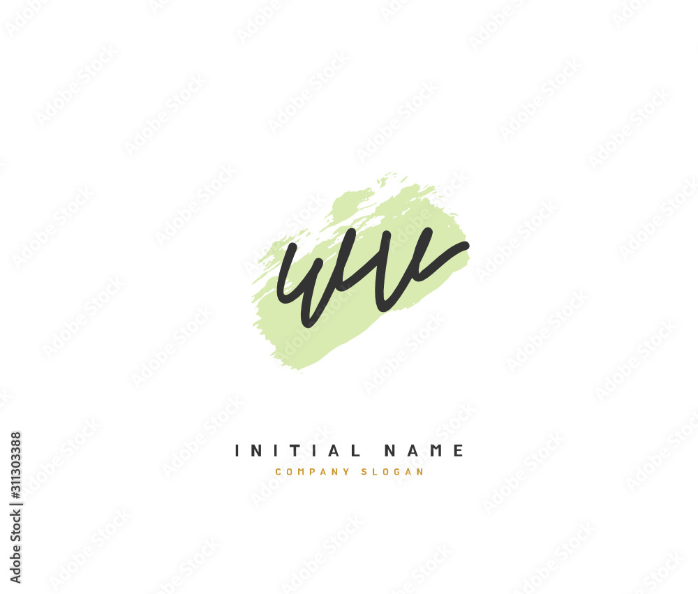 W V WV Beauty vector initial logo, handwriting logo of initial signature, wedding, fashion, jewerly, boutique, floral and botanical with creative template for any company or business. W V WV Beauty vector initial logo, handwriting logo of initial signature, wedding, fashion, jewerly, boutique, floral and botanical with creative template for any company or business.