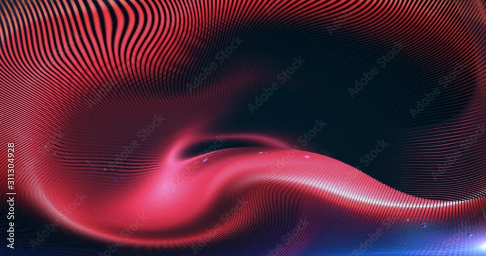 Modulations of beautiful color figures on the screen Modulations of beautiful color figures on the screen