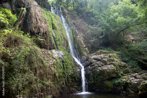 Waterfall in Villayon, Asturias