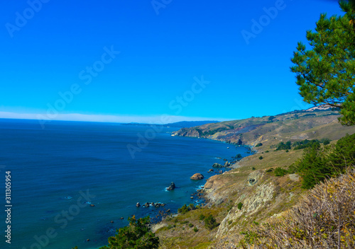 Felsenküste im Golden Gate Recreation Nationalpark, nahe San Francisco © familie-eisenlohr.de