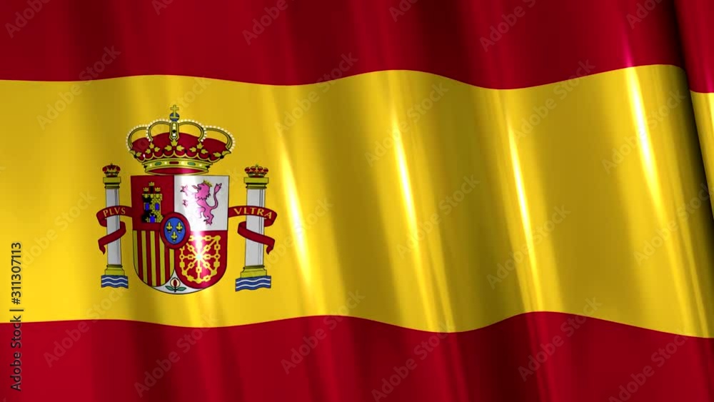 flag of spain abstract motion Background flag of spain abstract motion Background