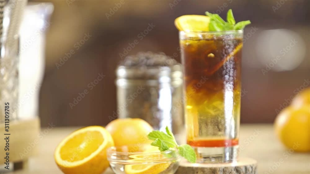 Beautiful Drinks with Natural Garnish - Pull Focus 