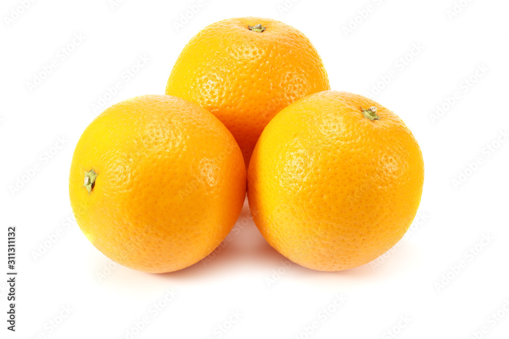 orange fruits isolated on white background. healthy food. orange fruits isolated on white background. healthy food.
