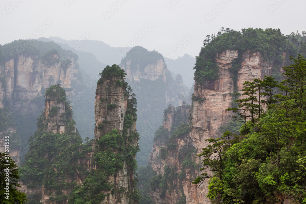 Tianzi Avatar mountains nature park - Wulingyuan China