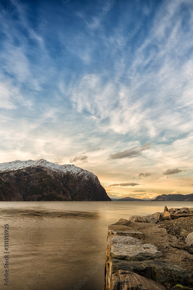 Fototapeta premium fjords of norway