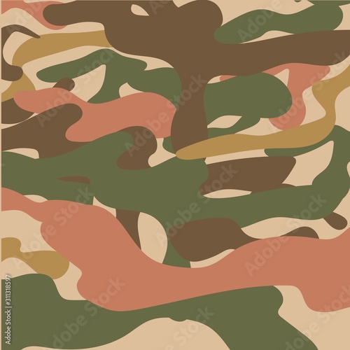 Militarry Camouflage vector design photo