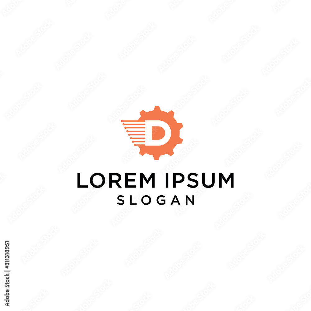 letter logo creative premium