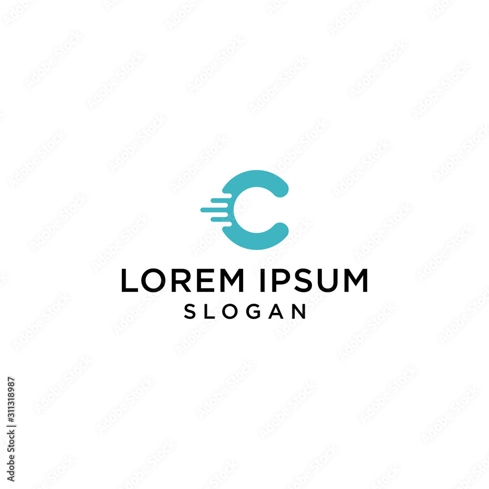 C letter logo simple premium C letter logo simple premium