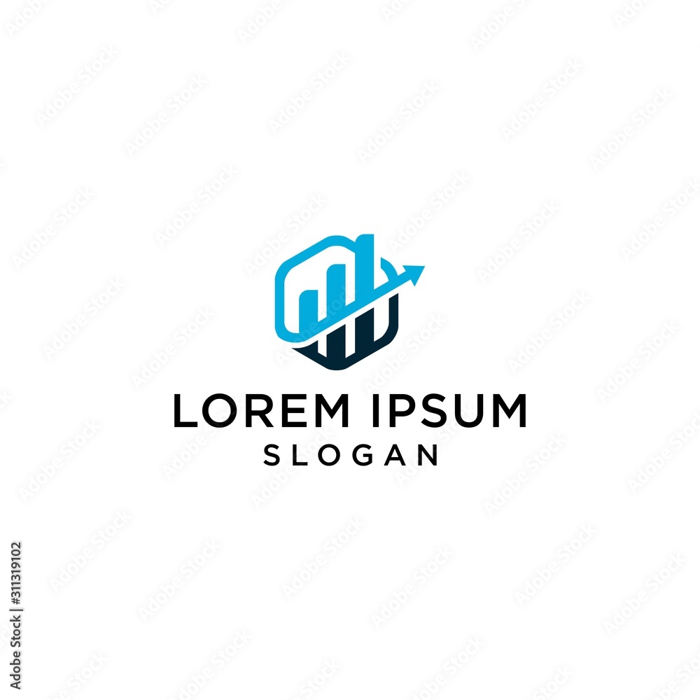 grworth business consulting logo premium grworth business consulting logo premium