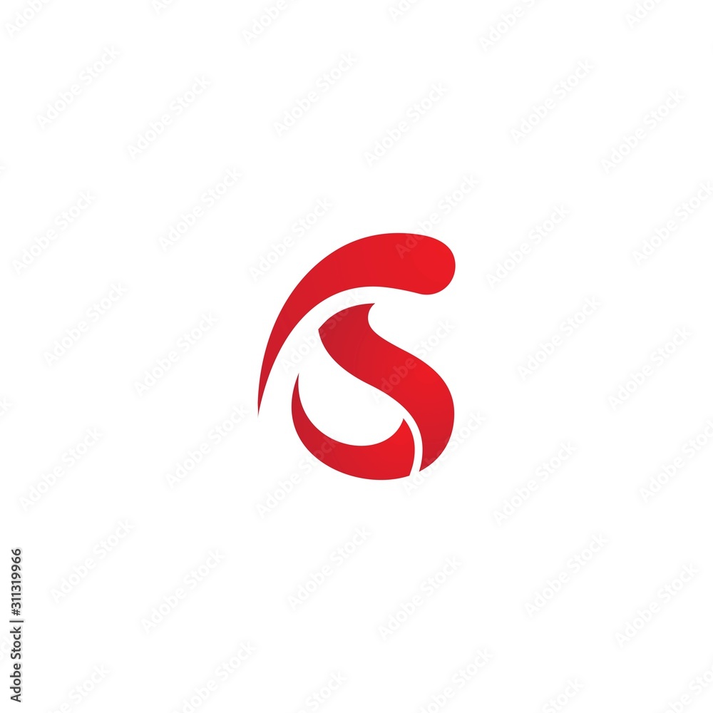 Business S letter logo design Business S letter logo design