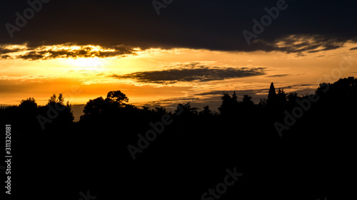 Sunset over the Mountain Range, Andalucia © Beatriz