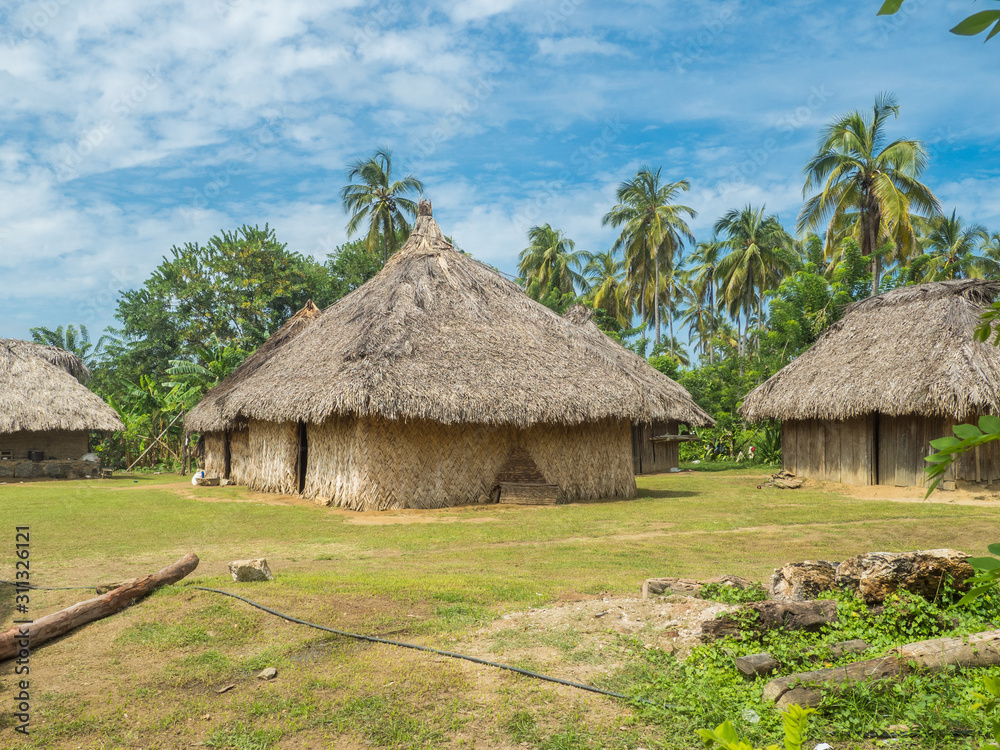 Arhuacos village in Colombia