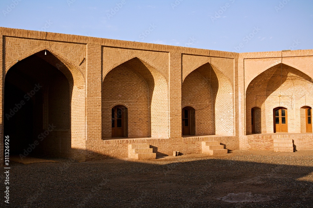 Innenhof einer Karawanserei Iran